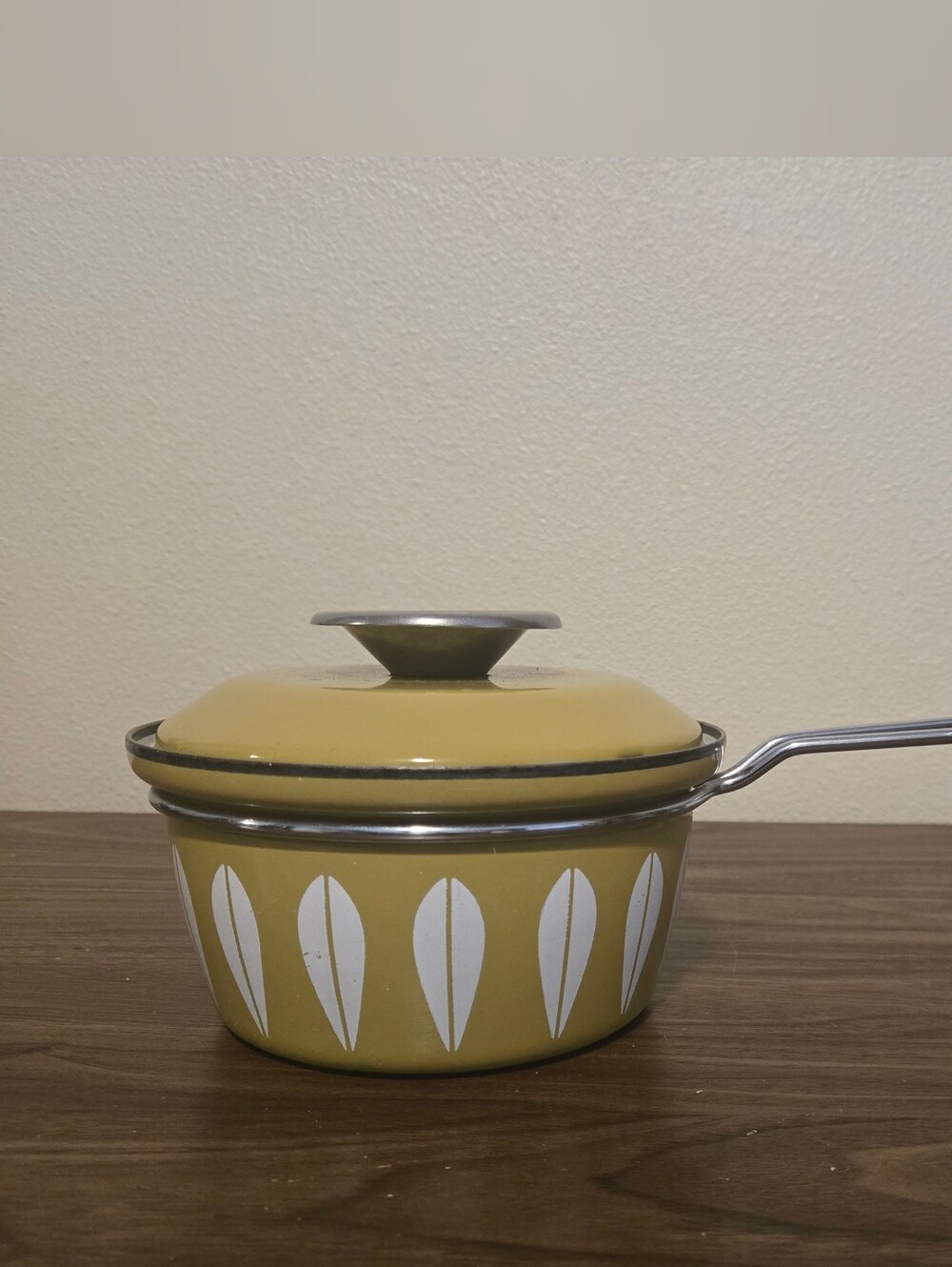 Cathrineholm Green Lotus Sauce Pan 1 Qt.